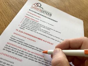 Echtscheidingsconvenant - Mediator - Soest | Nieuwegein